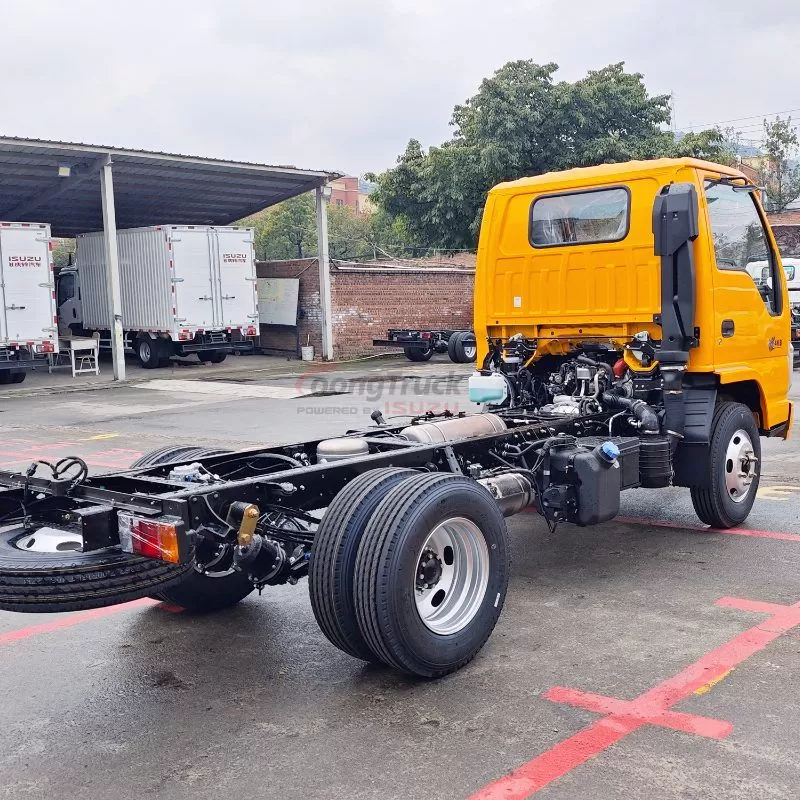 Hot Selling Euro 6 Diesel Isuzu NHR 100P 4x2 Single Cab Chassis Truck