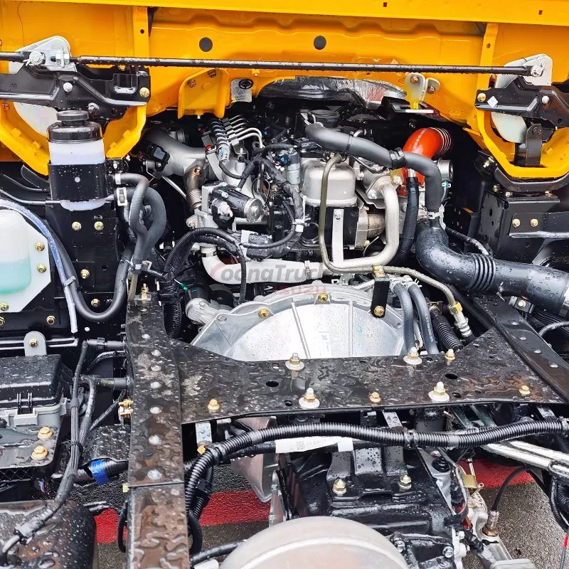 Hot Selling Euro 6 Diesel Isuzu NHR 100P 4x2 Single Cab Chassis Truck