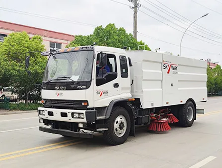 China ISUZU Street Sweeper Trucks Delivered to Iraq to Boost Municipal Cleaning Efficiency