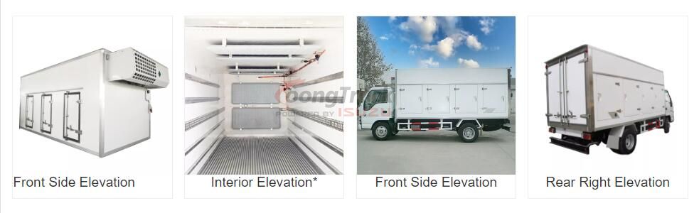 Isuzu Frozen seafood Trucks RV 380