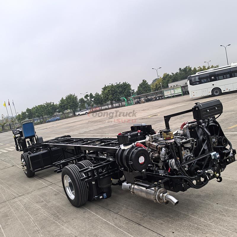 Rear Engine Bus Chassis - Ideal for School, Coach, and Transit Buses