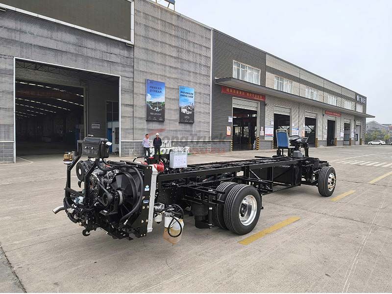 Rear Engine Bus Chassis - Ideal for School, Coach, and Transit Buses
