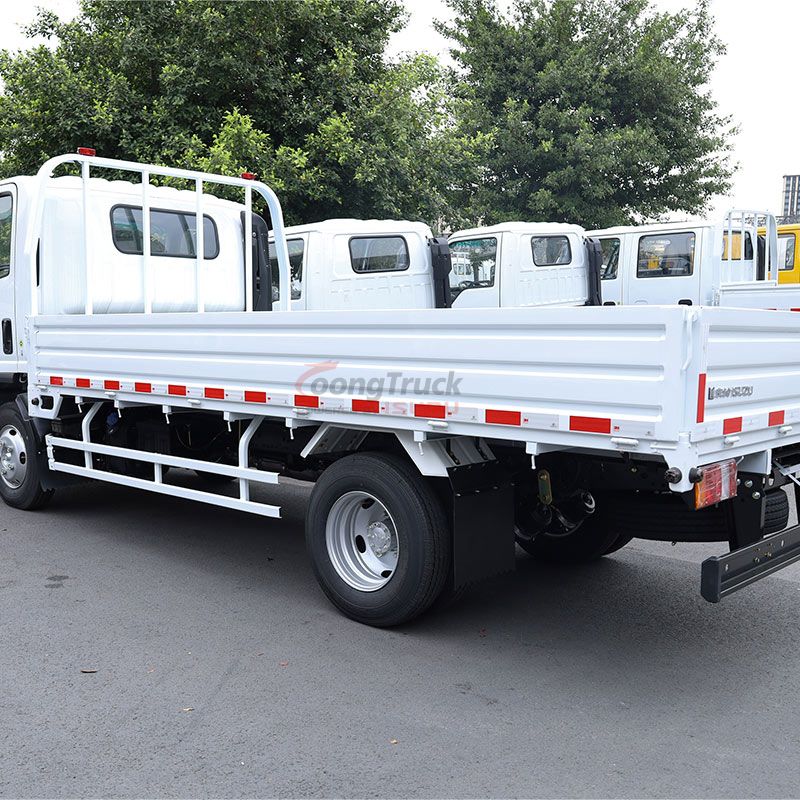 New Isuzu KV100 Flatbed Truck | 88kW Power | High-Strength Chassis | Fuel-Efficient | Commercial