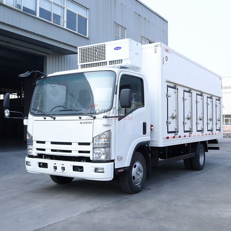 Isuzu KV100 Ice Cream Refrigerated Truck: Trusted Brand, Powerful Performance for Freshness on the Go