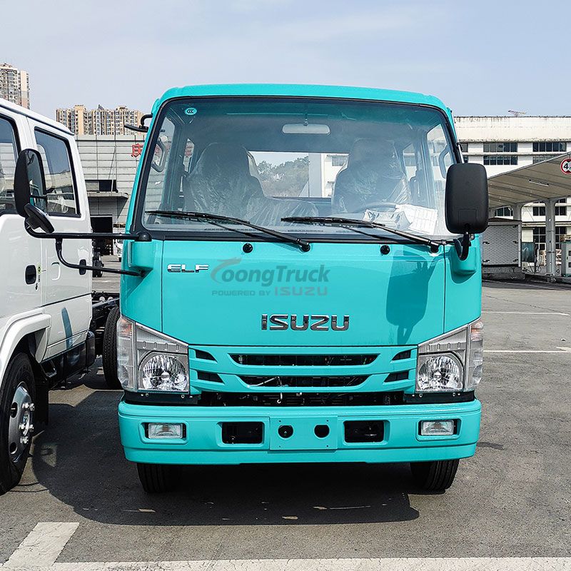 Multi-Purpose Isuzu 100P Double Cab Chassis for Municipal Work