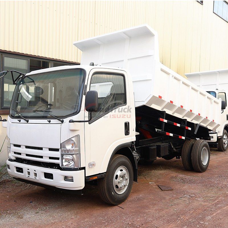 China Qingling ISUZU NPR Dump Truck Tipper 205HP