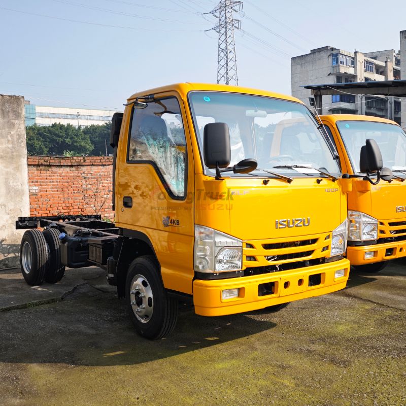 100p Nkr 4X2 Diesel Type Chassis Cargo Truck Chassis for Isuzu