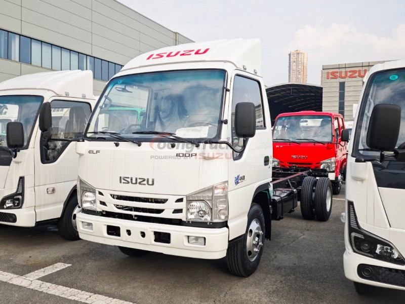 High-Quality Isuzu 100p 130HP 3.6m One Row Truck Chassis