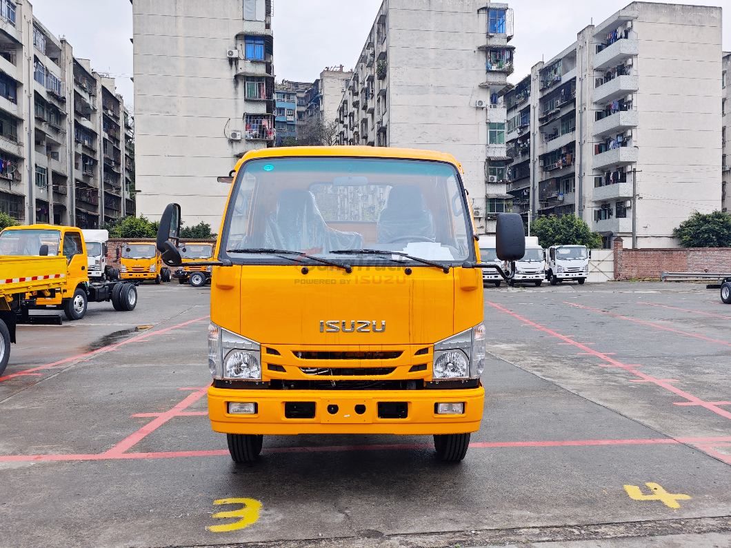 Hot Selling Euro 6 Diesel Isuzu NHR 100P 4x2 Single Cab Chassis Truck